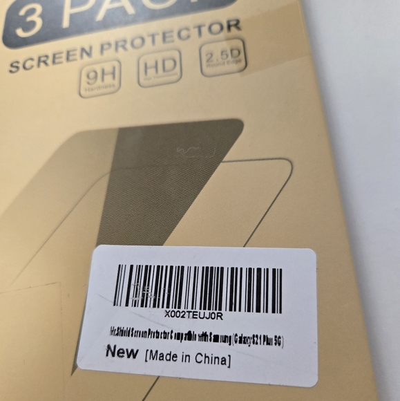NWT Mr. Shield 3 Pack Tempered Glass Screen Protectors for Samsung Galaxy S21+ - Picture 6 of 7